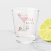 Hello Summer | Strawberry Cocktail Shot Glass ショットグラス (裏面)
