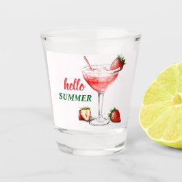 Hello Summer | Strawberry Cocktail Shot Glass ショットグラス