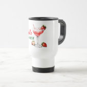 Hello Summer | Strawberry Cocktail Travel Mug トラベルマグ (正面右)