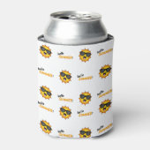 Hello Summer Sun with Sunglasses 缶クーラー (缶正面)
