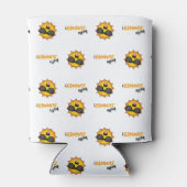 Hello Summer Sun with Sunglasses 缶クーラー (裏面)