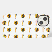 Hello Summer Sun with Sunglasses iPhoneケース (裏面横)