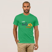 Hello Summer Tシャツ - モダングラフィックTシャツ ビーチ用 (正面フル)