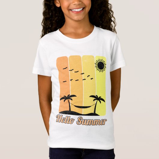 Hello Summer T-Shirt Tシャツ (正面)