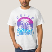 Hello Summer T-Shirt Tシャツ (正面)