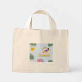 Hello summer tote bag ミニトートバッグ (正面)