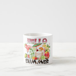 Hello Summer Tropical Drinks Mug – 爽やかな雰囲気 エスプレッソカップ