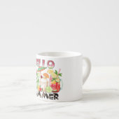 Hello Summer Tropical Drinks Mug – 爽やかな雰囲気 エスプレッソカップ (正面右)