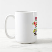 Hello Summer Tropical Drinks Mug – 爽やかな雰囲気 コーヒーマグカップ (左)