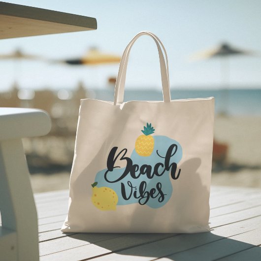 Hello Summer with Flamingo Tropical Tote Bag トートバッグ