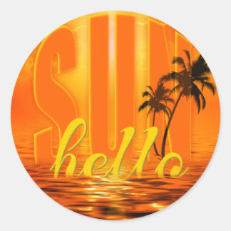 Hello Sun Travel ラウンドシール