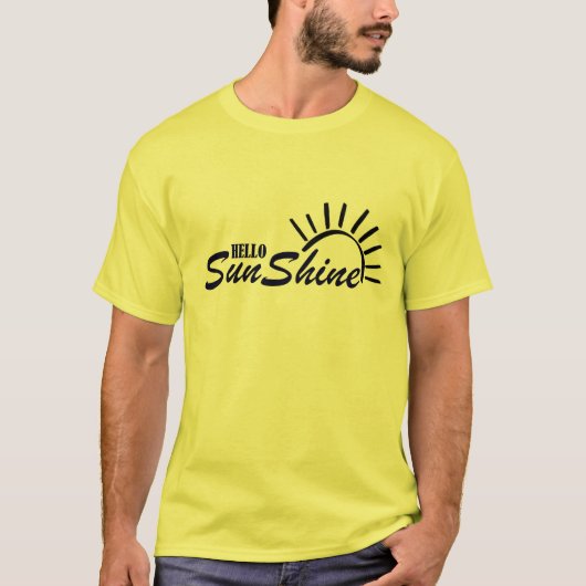 hello sunshine 2023 tシャツ (正面)