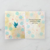 Hello Sunshine – Bright Hand Lettered Greeting カード (内部)