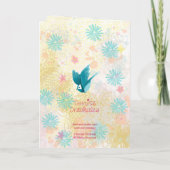 Hello Sunshine – Bright Hand Lettered Greeting カード (裏面)