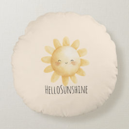 Hello Sunshine Happy Sun   ラウンドクッション