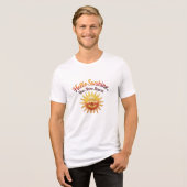 Hello Sunshine – Smile. Shine. Repeat トライブレンドＴシャツ (正面全面)