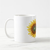 Hello Sunshine Sunflower コーヒーマグカップ (左)