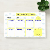 HELLO SUNSHINE - WEEK PLANNER ポストイット (オフィス)