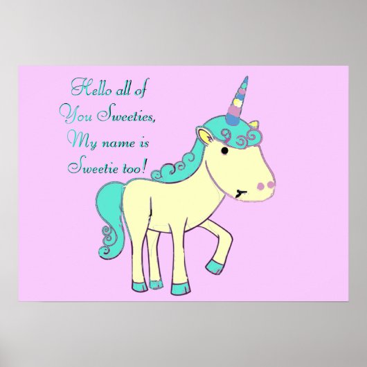 Hello Sweetiesポスター ポスター (正面)