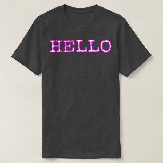 Hello Tおもしろいグレード新学期Tシャツ Tシャツ (デザイン正面)