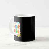 Hello Team 2年生 背番号付きTシャツ 学校 コーヒーマグカップ (正面左)