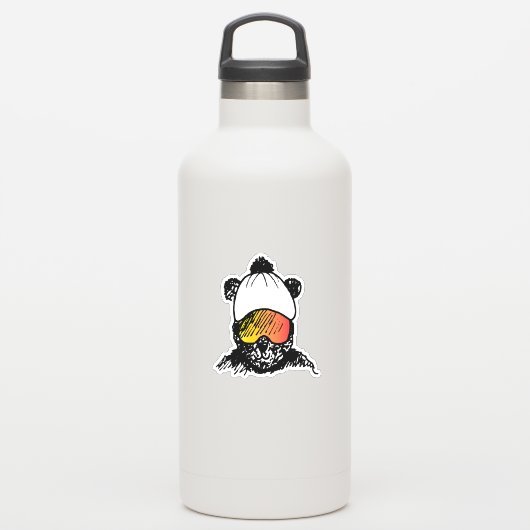 Hello There Bear – ステッカー シール (ウォーターボトル)