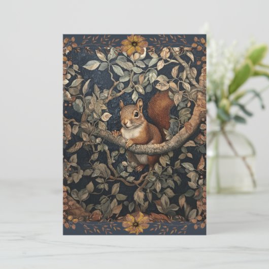 Hello There Red Squirrel in a Tree 招待状 (スタンド正面)