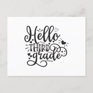 Hello Thirdグレード ポストカード