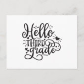 Hello Thirdグレード ポストカード (正面)
