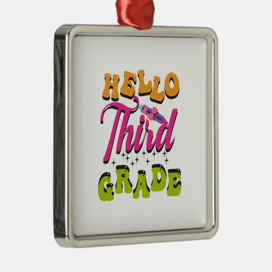 Hello Thirdグレード メタルオーナメント (右)