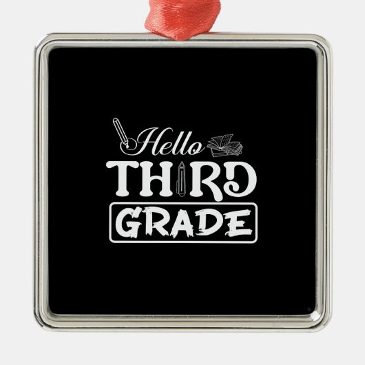 Hello Thirdグレード メタルオーナメント (正面)