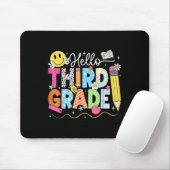 Hello Third Gradeチーム3年生新学期Te マウスパッド (マウス)