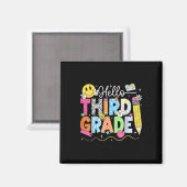Hello Third Gradeチーム3年生新学期Te マグネット (正面/裏面)