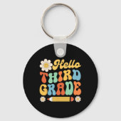 Hello Third Grade新学期先生Kids キーホルダー (裏面)