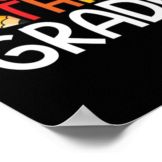 Hello Third Grade Team 3Grade新学期 ポスター (角)