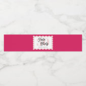 Hello Thirty Curvy Groovy 30th誕生日 ペットボトルラベル (シングルラベル)