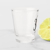 Hello Thirty Photo 30th Birthday Party ショットグラス (左)