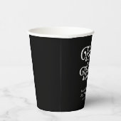 Hello Thirty Retro 30th Birthday 紙コップ (右)