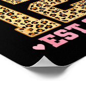 Hello Twelve Est 2013 12th Birthday Coquette Bow L ポスター (角)