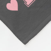 Hello Twelve Est 2014 12th Birthday Coquette 12 Ye フリースブランケット (角)