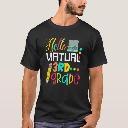 Hello Virtual 3Rd Grade新学期2020 Tシャツ (正面)