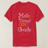 Hello Virtual Four Grade Virtual 4Grade Back Tシャツ (デザイン正面)