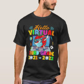 Hello Virtual Third Grade 2021-2022 Appleに戻る Tシャツ (正面)