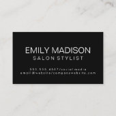 Hello Waterカラーオレンジ 名刺 (裏面)