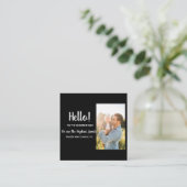 Hello – We’re New to the Neighborhood  スクエア名刺 (スタンド正面)