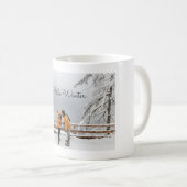 Hello Winter Coupleの写真 コーヒーマグカップ (正面右)