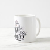 Hello Winter Penguin Mug コーヒーマグカップ (正面右)