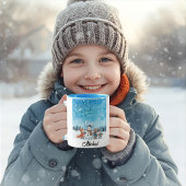 Hello Winter Personalized Mug マグカップ