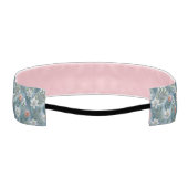 Hello Winter Pines & Flowers アスレチックヘッドバンド (裏面)