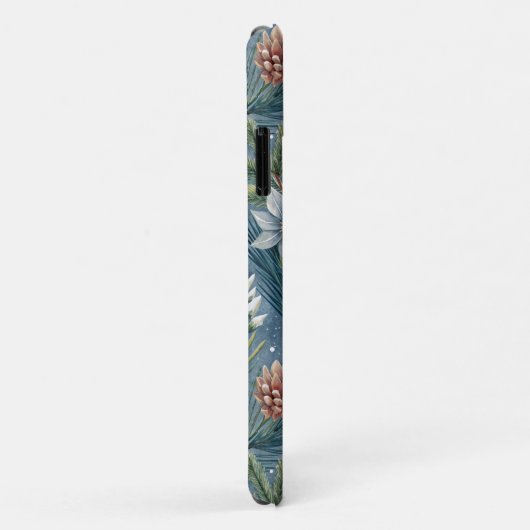 Hello Winter Pines & Flowers Case-Mate iPhoneケース (裏面/右)